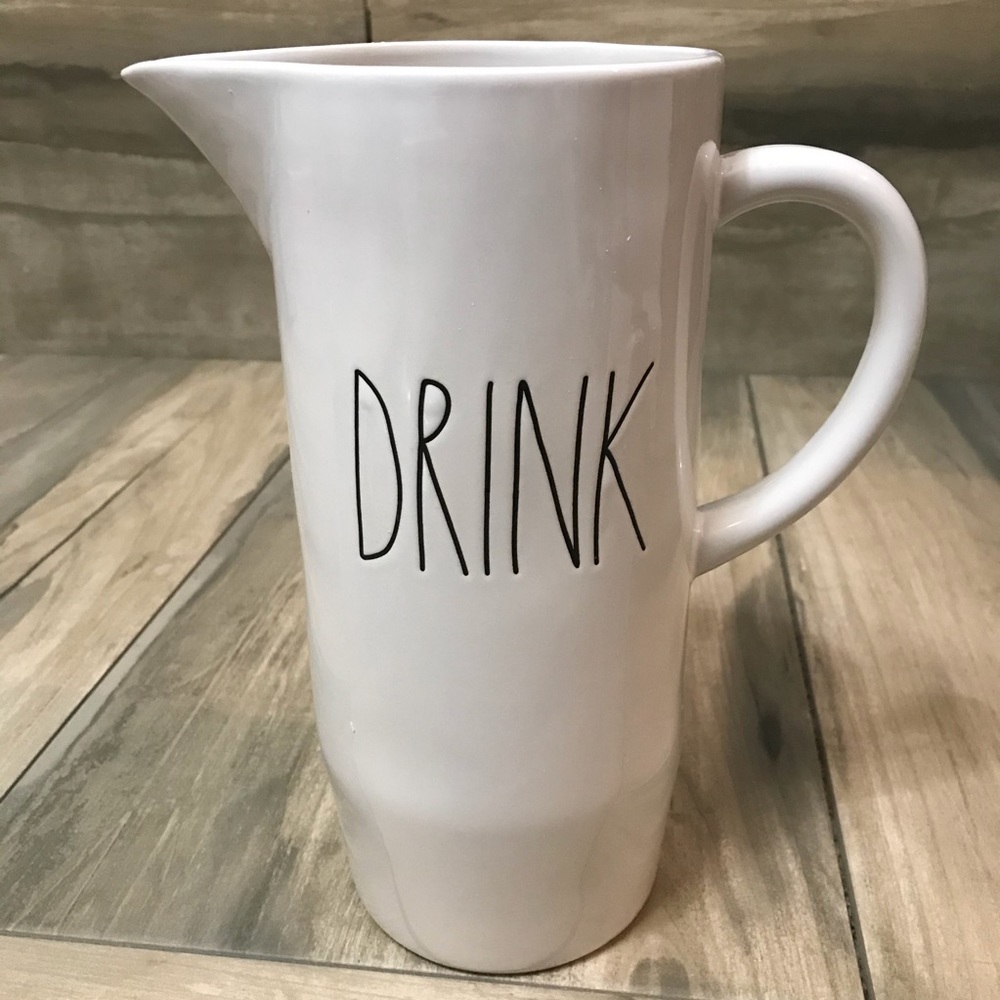 Rae Dunn DRINK Pitcher